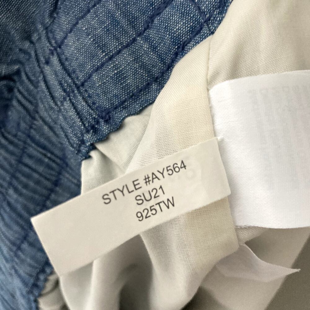 J. Crew Chambray Paper-bag Mini Skirt Medium - Picture 6 of 6